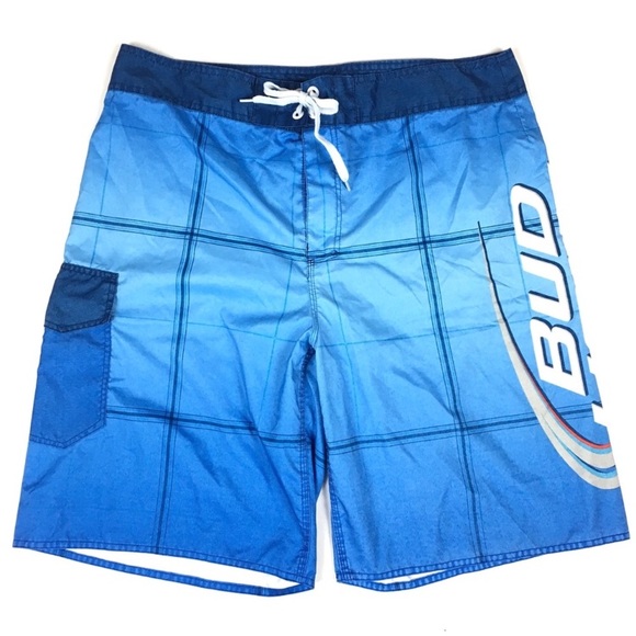 men's busch light swim trunks